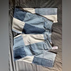 Pacsun - Paneled Patchwork Jeans